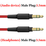 Geekria Audio Cable Compatible with Jabra Move Style Edition, Elite 85h, Philips A4216, H6506, SHP9500 Headphones, 1/8" (3.5mm) to 3.5mm Replacement Stereo Cord (4 ft/1.2 m)