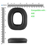 Geekria QuickFit Replacement Ear Pads Compatible with Astro A40 TR, A50 Headphones Ear Cushions, Repair Parts (Black)