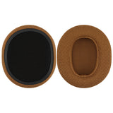 Geekria Comfort Mesh Fabric Replacement Ear Pads Compatible with Skullcandy Crusher Wireless, Crusher EVO, Crusher ANC, Hesh3, HeshEVO, HeshANC, Venue ANC Headphones, Ear Cushions (Brown)