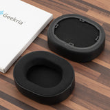 Geekria Sport Cooling-Gel Replacement Ear Pads for Corsair HS65, HS55 Headphones Ear Cushions, Repair Parts (Black)