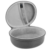 Geekria Shield Headphones Case Compatible with Sony WH-1000XM4, WH-1000XM3, WH-XB910N, WH-XB900N, WH-H910N Case, Replacement Hard Shell Carrying Bag with Cable Storage (Microfiber Grey)