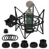 Geekria for Creators Microphone Shock Mount Compatible with Blue Ember, Bluebird SL, Babybottle SL, Spark SL, Kiwi Mic Anti-Vibration Suspension Adapter Clamp Mic Holder Clip (Black)