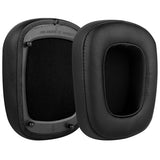 Geekria QuickFit Replacement Ear Pads for Razer Tiamat 7.1 V2 Headphones Ear Cushions, Repair Parts (Black)