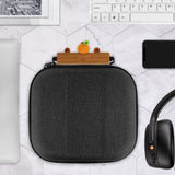 Geekria Shield Headphones Case Compatible with JBL Tour ONE M3, Skullcandy Crusher ANC 2, Hesh ANC and More, Replacement Hard Shell Travel Carrying Bag with Cable Storage (Dark Grey)