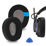 Geekria Sport Cooling-Gel Replacement Ear Pads for JBL Quantum 800 Wireless Headphones Ear Cushions, Headset Earpads, Ear Cups Cover Repair Parts (Black)