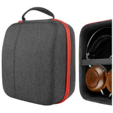 Geekria Shield Headphones Case Compatible with HiFiMAN SHANGRILAjr, DevaPro, DEVA, SundaraC, Sundara, Arya, Ananda Case, Replacement Hard Shell Travel Carrying Bag with Cable Storage (Dark Grey)