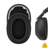 Geekria Replacement Ear Pads for Sony WH-1000XM6 Wireless Noise Canceling Headphones Ear Cushions, Repair Parts (Black)