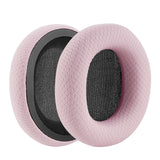 Geekria NOVA Mesh Fabric Replacement Ear Pads for Turtle Beach Stealth 600/500/400/300 Headphones Ear Cushions, Repair Parts (Pink)