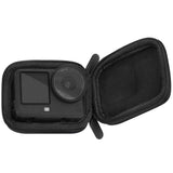 Geekria Carrying Case for Osmo Action 6, Portable Compact Storage Bag Compatible with DJI Osmo Action 5 Pro, 4, 3 Protective Case, Storage Case with Wrist Strap, Camera Accessories (Black)