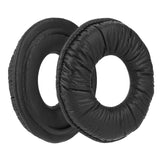 Geekria QuickFit Leatherette Replacement Ear Pads for Sony MDR-V150 V200 V250 V300 V400 ZX100 ZX110 ZX110NC ZX220BT ZX300 ZX310 ZX330BT Headphones Ear Cushions, Headset Earpads (Black)