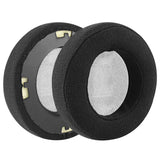 Geekria Comfort Velour Replacement Ear Pads for AKG K701, K702, Q701, Q702, K601, K612, K712, K400, K500 Headphones Ear Cushions, Headphones Earpads, Headset Ear Cushion Cover Repair Parts (Black)