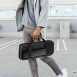 Geekria TKL Keyboard Hard Shell Case, Compatible with Razer Huntsman V2 TKL / V3 Pro TKL / BlackWidow V3 TKL / Ornata V3 TKL, Travel Carrying Bag for 87-Key Computer Keyboard (Dark Gray)