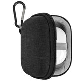 Geekria Shield Earbuds Case Compatible with SAMSUNG Galaxy Buds 2 Pro Galaxy Buds 2 Galaxy Buds FE True Wireless Earbud, Replacement Hard Shell Travel Carrying Bag with Carabiner Clip
