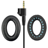 Geekria Replacement Earpad Ear Pad Cushions and Replacement Audio Cable (With Mic and Volume Control) for Bose AE2, AE2i, AE2w Headphone (Cable + Earpad)