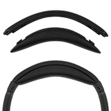 Geekria Protein Leather Headband Pad Compatible with Bose SoundLink AE2, QC25 (Do Not Fit Bose AE2) Headphones, Replacement Band Repair Part (Black)