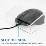 Geekria Mouse Dust Cover, Acrylic Material Provides Dustproof, Waterproof and Splash-Proof, Durable, Impact-Resistant, Compatible with Logitech G502 Gaming Mouse (Transparent Acrylic)