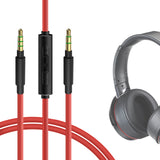 Geekria Audio Cable with Mic Compatible with Sony WH-1000XM6/1000XM5M, WH-XB920N/910N Headphones, 3.5mm Replacement Stereo Cord with Inline Microphone (4 ft/1.2 m)