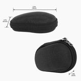 Geekria Mouse Hard Shell Travel Case, Compatible with Logitech Signature M850 L / M840 L Carrying Bag (Dark Gray)