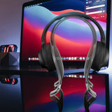 Geekria Frosted Omega Headphone Stand for Over-Ear Headphone, Gaming Headset Stand, Desk Display Hanger, Compatible with Sony, Sennheiser, JBL, ATH, Bose, Beats Studio3 Headphones (Acrylic)
