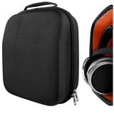 Geekria Shield Headphones Case Compatible with HiFiMAN SHANGRI-LA jr, Deva-Pro, DEVA, Sundara-C, Sundara, Arya, Ananda Case, Replacement Hard Shell Travel Carrying Bag with Cable Storage (Black)