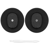 Geekria Comfort Mesh Fabric Replacement Ear Pads for Audeze Maxwell Headphones Ear Cushions, Repair Parts (Black)