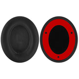 Geekria QuickFit Protein Leather Replacement Ear Pads for JBL Everest 700, V700BT Headphones Ear Cushions, Repair Parts (Black)
