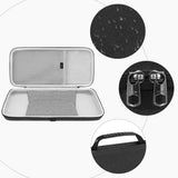 Geekria Low Profile TKL Keyboard Case, Compatible with Razer BlackWidow V4 Low Profile TKL, Redragon K621, ROCCAT Vulcan TKL Pro, 87 keys Hard Shell Travel Carrying bag (Dark Grey)