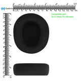 Geekria Comfort Mesh Fabric Replacement Ear Pads for SteelSeries Arctis Nova Pro Wireless Headphones Ear Cushions, Headset Earpads, Ear Cups Cover Repair Parts (Black)