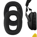 Geekria QuickFit Replacement Ear Pads for Marshall Monitor II ANC, Monitor 2 Headphones Ear Cushions, Headset Earpads, Ear Cups Cover Repair Parts (Black)