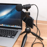 Geekria for Creators Micro USB to Lightning Microphone Cable 3.3 ft / 100 CM, Compatible with Shure MV88+, MV5, MVi, Replacement Mic Cord (Black)