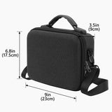 Geekria Hard Shell Travel Case, Compatible with GL.iNet Comet Pro (GL-RM10), Remote KVM Switch Carrying Bag (Dark Gray)