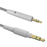 Geekria Audio Cable Compatible with Bose QuietComfort Ultra/SE/45/35II/35, 700, SoundLink II Headphones, 2.5mm to 3.5mm Braided Nylon Replacement Stereo Cord (4ft/1.2m)