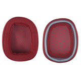 Geekria Comfort Mesh Fabric Replacement Ear Pads for Logitech G433 G233 G PRO Headphones Ear Cushions, Headset Earpads, Ear Cups Cover Repair Parts (Red)