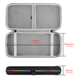 Geekria Tenkeyless TKL Keyboard Case, Hard Shell Travel Bag for 80% 87 Key Computer Mechanical Gaming Keyboard, Compatible with Logitech G Pro, Razer Huntsman Tournament Edition TKL (RGB)