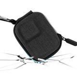 Geekria Action Camera Carrying Case Compatible with GoPro Hero 9, 10, 11, Insta360 ONE R, GO 3, Hard Shell Travel Storage Bag Surface-Waterproof Sports Accessories (Dark Grey / Size S)