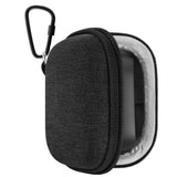 Geekria Shield Earbuds Case Compatible with Jabra Elite 10, Elite 3, Elite 85t, Elite 7 Active True Wireless Earbud, Replacement Hard Shell Travel Carrying Bag with Carabiner Clip