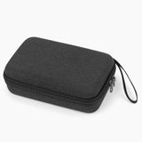 Geekria Carrying Case Compatible with DJI Osmo Pocket 4 Protective Case, Hard Shell Travel Storage Bag with Cable Storage for Action Camera and Accessories (Dark Grey)