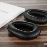 Geekria Replacement Ear Pads for Sennheiser PXC480, PXC550, PXC550-II, MB660 UC, MB 660 MC Headphones Ear Cushions, Repair Parts with Video Guide (Black)