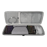 Geekria 90%-96% Keyboard and Mouse Case, Hard Shell Travel Carrying Bag for 100 Keys Computer Mechanical Keyboard and Mouse Combo Case, Compatible with ASUS ROG Strix Scope II 96, AULA F99
