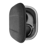 Geekria Shield Headphones Case Compatible with Bose QC Ultra II, QC Ultra/45 II/35 II Gaming Headset, Replacement Hard Shell Travel Carrying Bag with Cable Storage (Dark Grey)