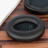 Geekria QuickFit Replacement Ear Pads Compatible with Anker Soundcore Life Q30 Soundcore by Anker Life Q35 Headphones, Ear Cushions (Black)