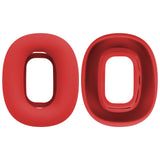Geekria Silicone Earpad Covers Compatible With AirPods Max, Earpad Protector / Earphone Covers / Earpad Cushion / Ear Pad Covers / Headphone Covers, Easy Installation No Tool Needed (Red)