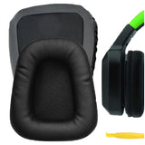 Geekria QuickFit Replacement Ear Pads for Razer Chimaera, Razer Electra Gaming Headphones Ear Cushions, Headset Earpads, Ear Cups Cover Repair Parts (Black)