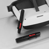 Geekria 2 Pack Clean VR Lens Cleaning Pen Compatible with Meta Quest 2/Quest 3/Apple Vision Pro/PSVR 2 and More, Remove Fingerprints Dust Grease Reduce Fog to Clean Augmented & Virtual Reality