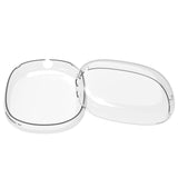 Geekria TPU Skin Cover Compatible with Apple AirPods Max Headphones, Scratch Protection Case / Earpieces Cover / Headset Speakers Skin Protector (Transparent)