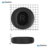 Geekria Replacement Ear Pads for Microsoft Surface GEN I / GEN II Headphones Ear Cushions, Repair Parts (Black)