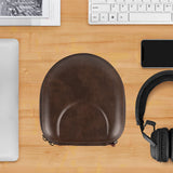 Geekria Shield Headphones Case Compatible with Marshall Major II/III/IV/V, Mid ANC, Replacement Hard Shell Travel Carrying Bag with Cable Storage (Brown)