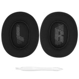 Geekria Comfort Mesh Fabric Replacement Ear Pads for JBL Live 500BT, 500BTNC Headphones, Ear Cushions, Repair Parts (Black)