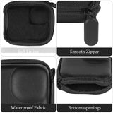 Geekria Portable Carrying Case for Osmo Nano, Travel Storage Case Compatible with DJI Osmo Nano, Water-resistance Mini Protective Hard, Action Camera Accessories (Black)