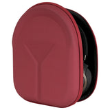 Geekria Shield Headphones Case Compatible with JBL TUNE 760NC, TUNE 750NC, TUNE 720BT, Live 770NC, Replacement Hard Shell Travel Carrying Bag with Cable Storage (Red)